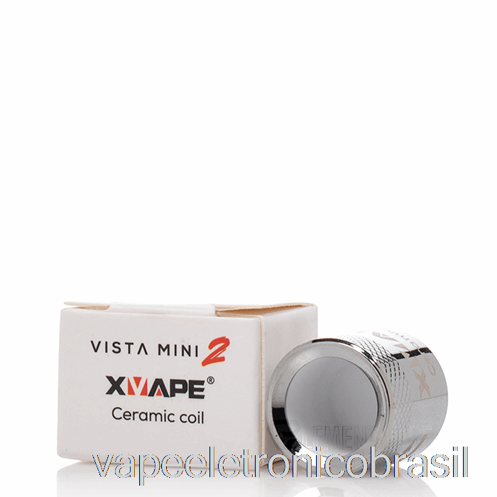 Vape Recarregável Xvape Vista Mini 2 Bobinas De Reposição Bobina Atomizadora De Cerâmica